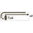 Pennie Adjustable Single Curtain Rod-696349639-696336966