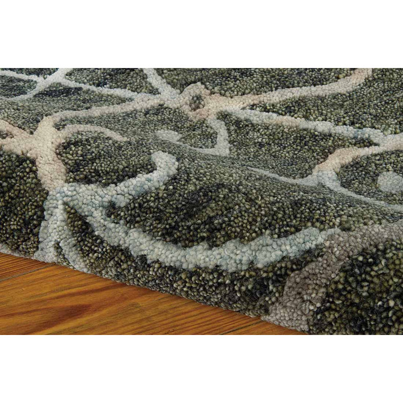 Gaskill Wool Ikat Indoor Rug, Rectangle 7'9" x 9'9"