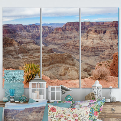 " Grand Canyon West Of Arizona II " 3 - Pieces