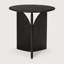 Fin Solid Wood End Table