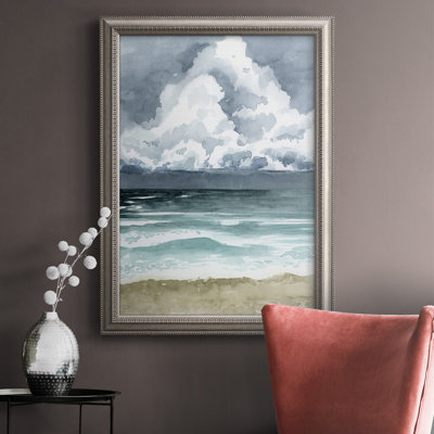 South Beach Storm I - peinture sur toile encadrée