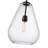 Placia 1 - Light Matte Black Single Pendant