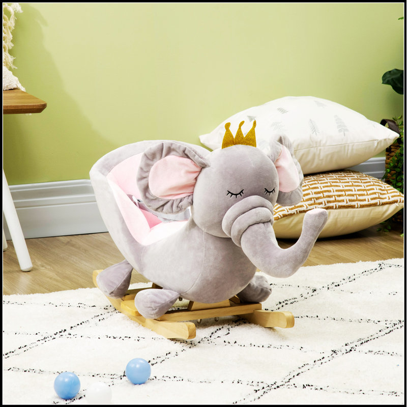 Fauteuil à bascule pour bébé Qaba Baby