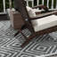 Chaise Adirondack pour patio en osier avec repose-pieds Outsunny-131517461-131517464