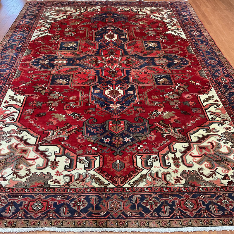 Tapis en laine fait à la main Heriz Herat