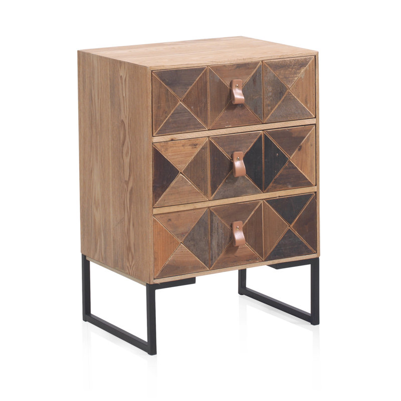 Fitzrovia 46cm W Bedside Table