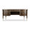 Bureau 5 tiroirs Villa Cherie - Noisette