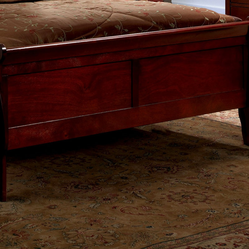 Aazad Bed, King, Cherry