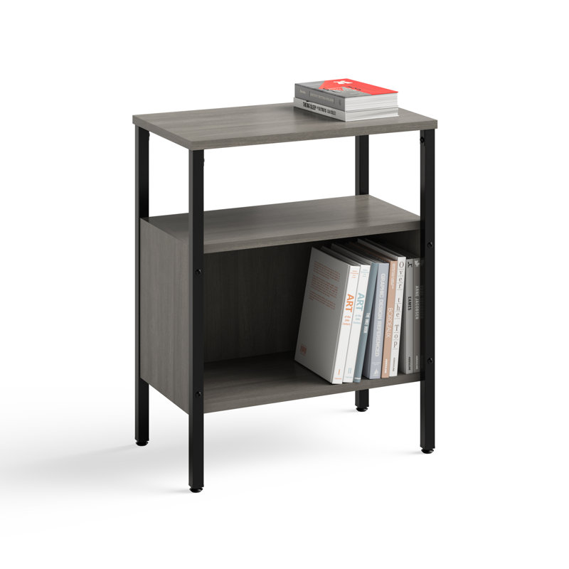 Simple Bookcase Storage, Gray