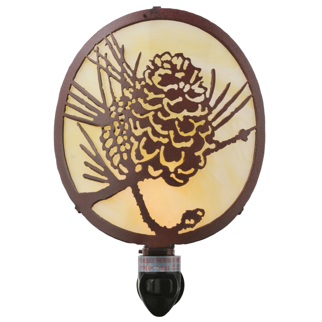 Winter Pine Night Light Meyda Lighting