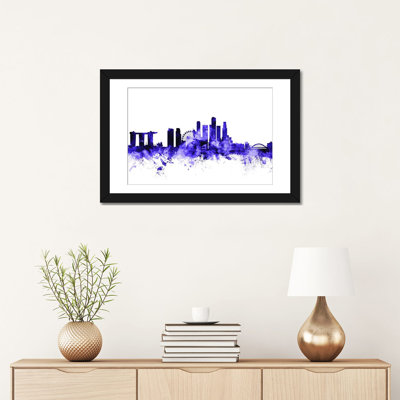 " Singapore Skyline " by Michael Tompsett