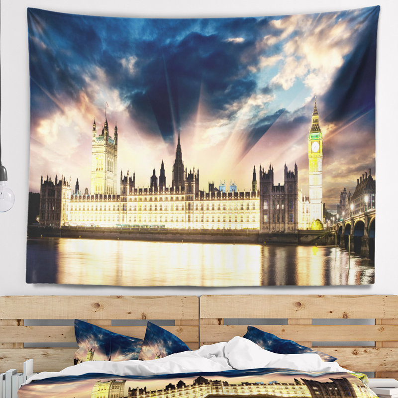 Polyester Tapestry, 32" H x 39" W