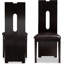 Chaise en bois massif Lytton