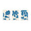 Ceramic Blue 1-3. Set of 3 by Andrea Stokes - Framed Wall Art-1717954949-1717955006