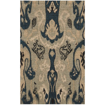 Tapis chenille à tissage plat