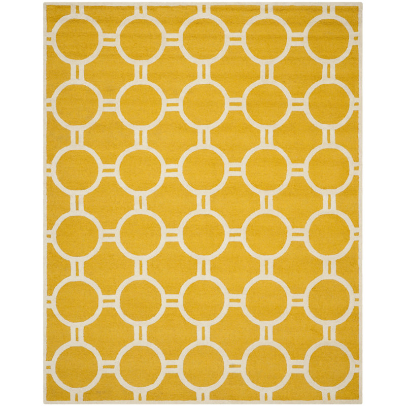 Tapis en laine touffeté à la main Sanyla, Rectangle 2 pi x 3 pi