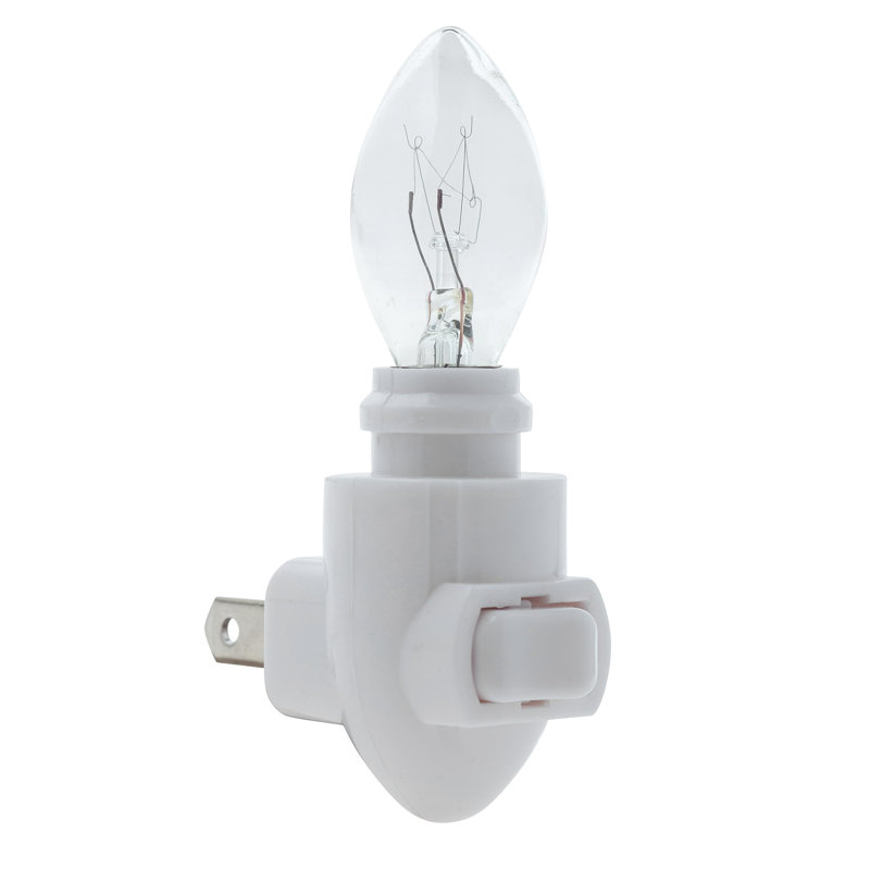 Plug in Night Light Module Includes 4 Watt Bulb