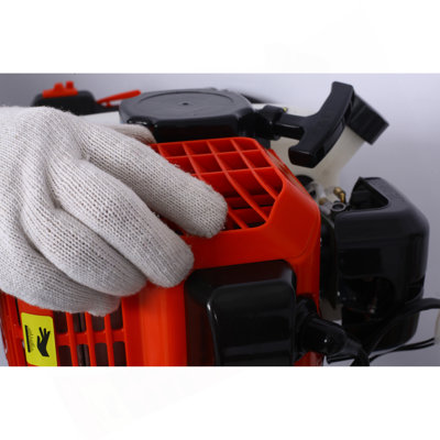 V-Type 52CC 2 Stroke Gas Post Hole Digger One Man Auger EPA Machine Plant Soil Digging Fence Withhole Digger Replacement Auger Bits L4"+L6"+L8"+L12"