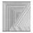 Bralin Geometric Machine Made Polyester Area Rug in Black/White-1284374764