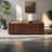 Wood Square Coffee Table with Storage Drawers for Living Room & Home Office