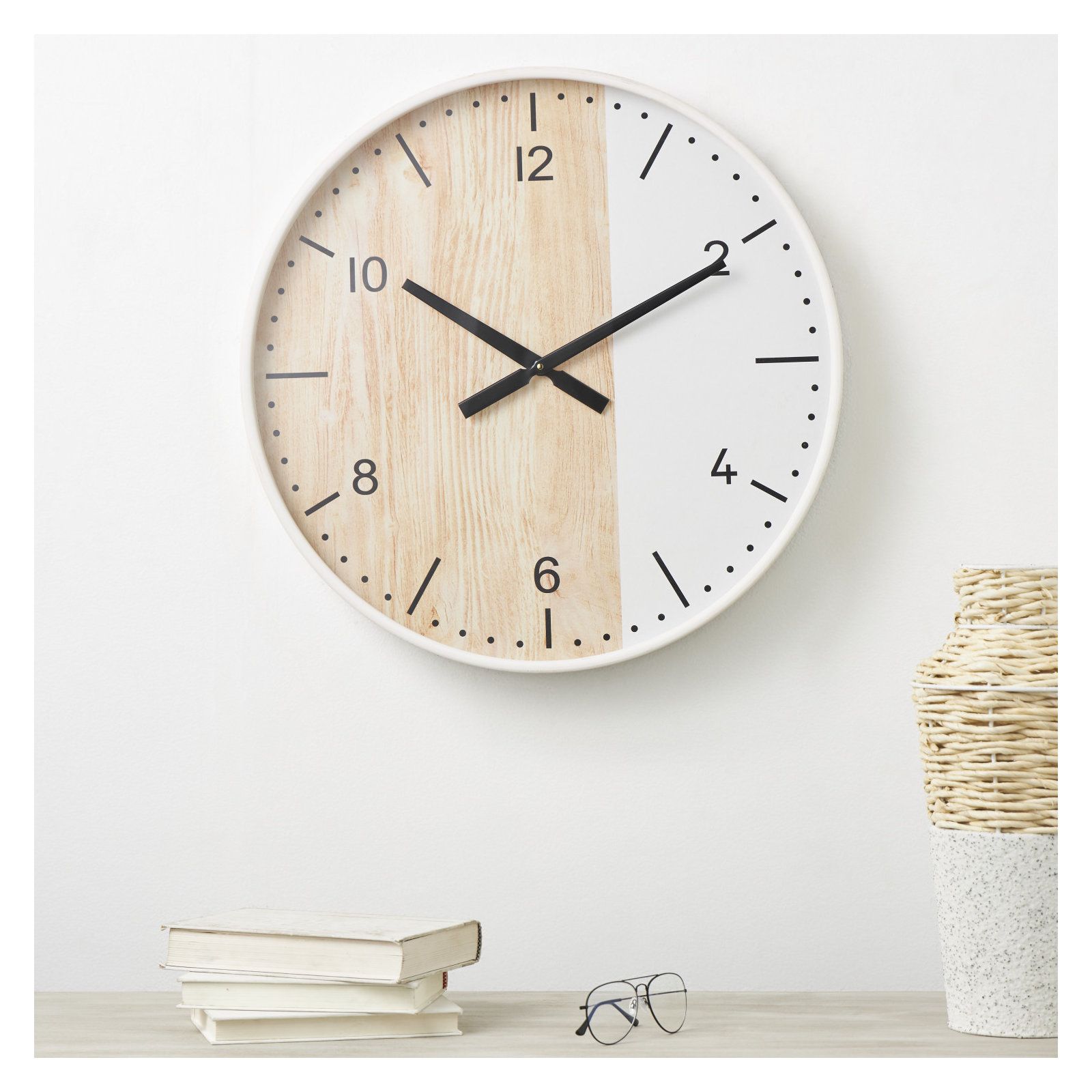 Nesrine Stainless Steal Wall Clock