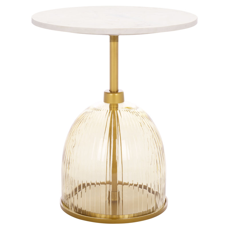 Table d'appoint Kashi, Gris