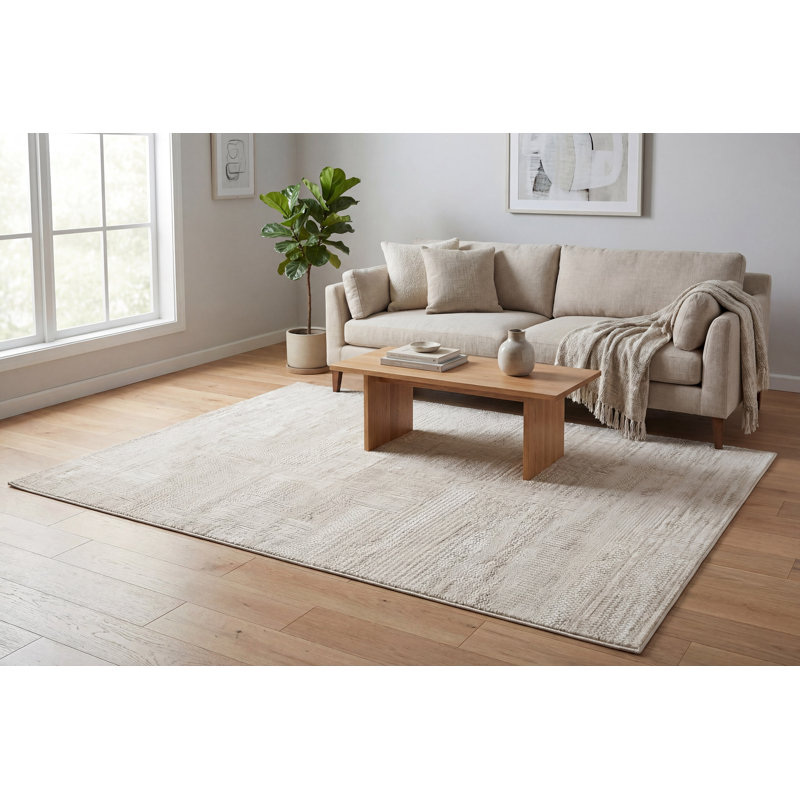 Newhouse 2582-890 BEIGE / GRIS, Rectangle 5 pi 3 po x 7 pi 7 po