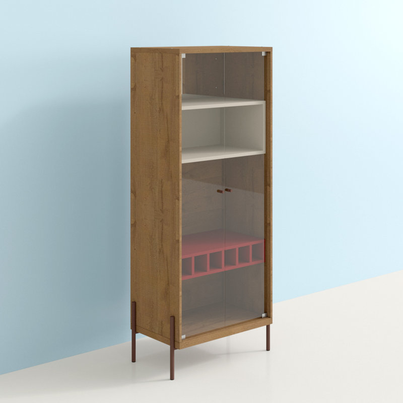 Alviso Dining Cabinet, Red