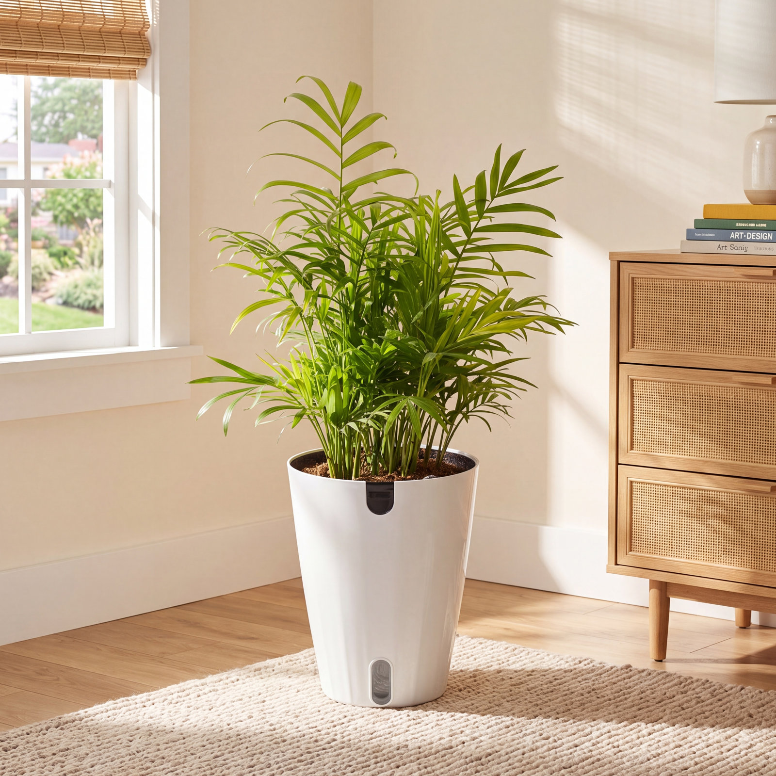 Costa Farms Neanthebella Palm Self-Watering Plant
