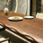 Tan Rectangular Solid Wood Dining Table-1322155848