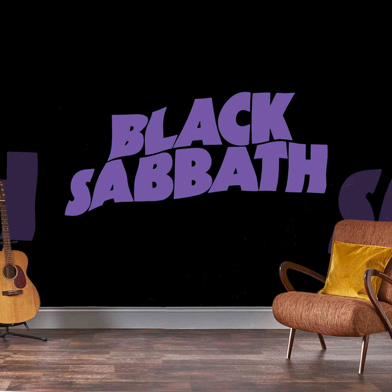 Black Sabbath Master Of Reality 2.5m X 50cm Matte Wall Mural