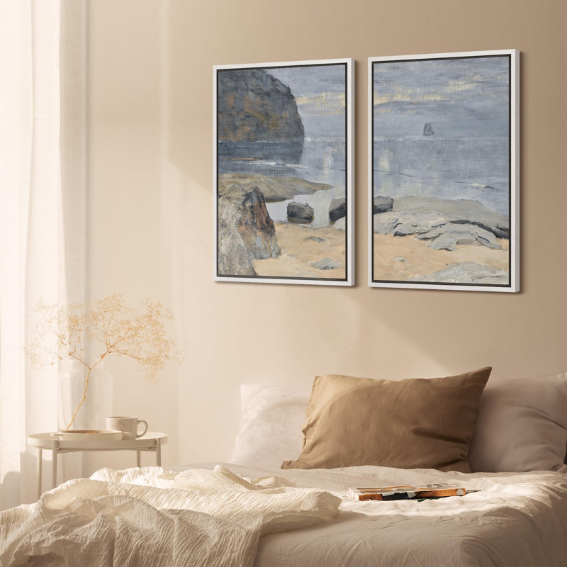 Vol de lac tranquille, oiseau, paysage, nature sauvage, illustrations, décor rustique, H 36 po x l 24 po, Blanc
