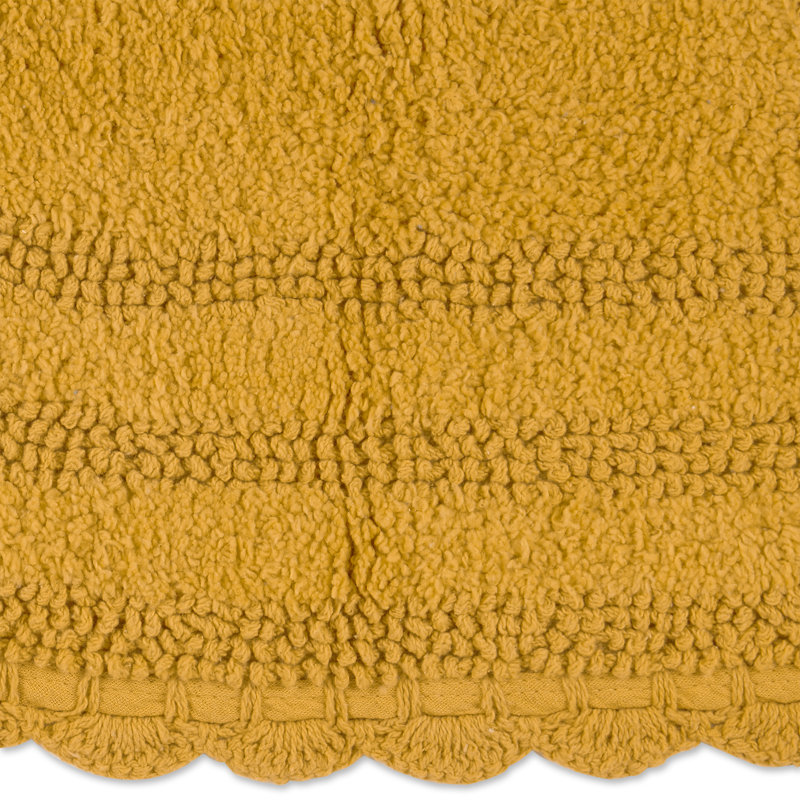Hively Cotton Bath Mat, Large, Honey Gold
