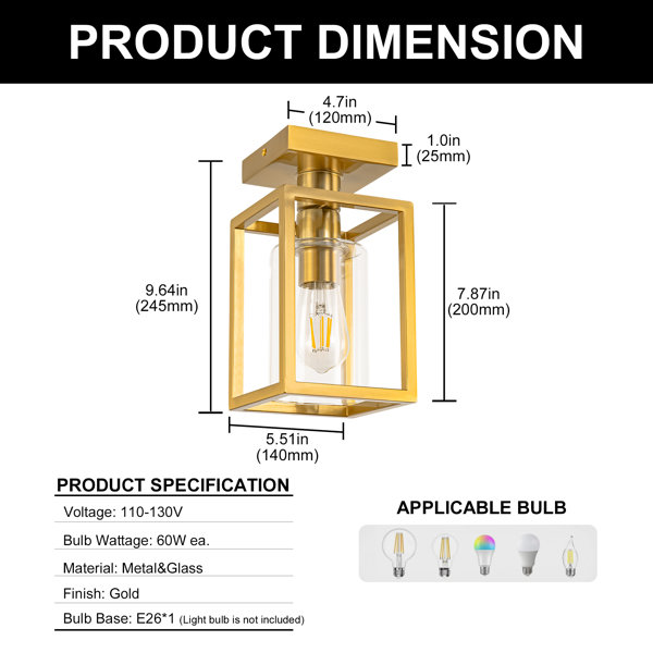 Product Dimensions