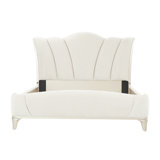 La Marisia King Upholstered Bed - Tranquil/Champagne Gold