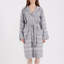 Genova Gender Neutral Mid-Calf Bathrobe with Pockets and Hood-1437022975