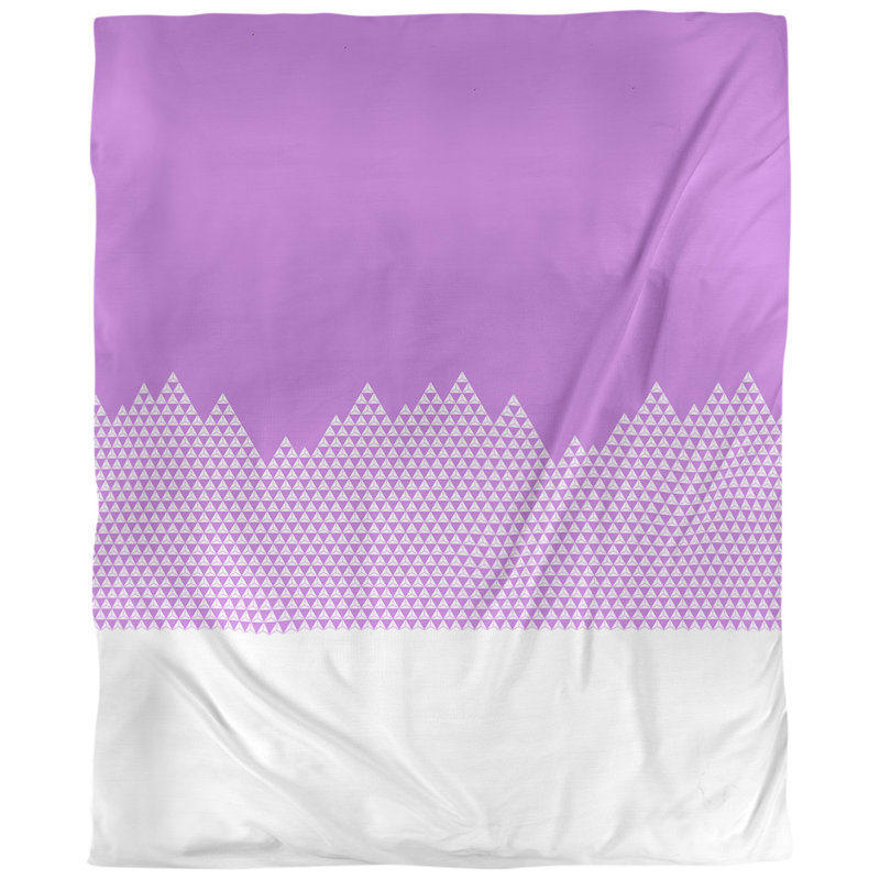 Tissu mountain, Violet, Faux lin, L 58 po x l 36 po