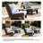 Polett Outdoor Conversation Set Solid Wood Group With Armless Chair And Side Table-1206802463-1206802451