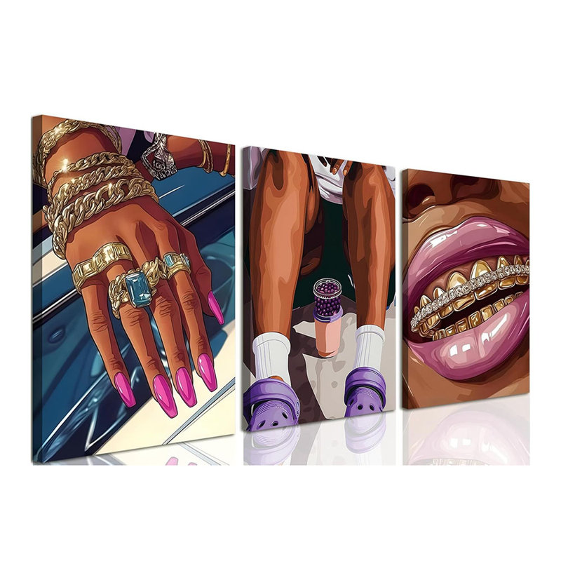 3 Piece Wrapped Canvas Print