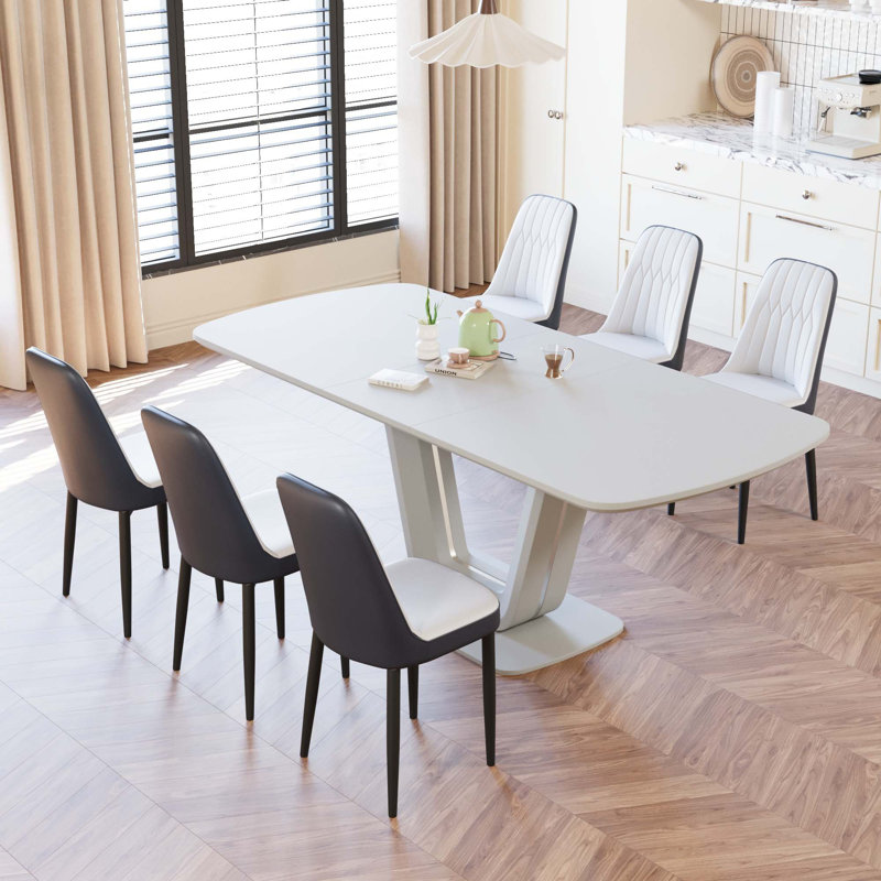 Ensemble de table de salle à manger extensible