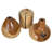 Chaun Handmade Solid Wood Table Vase