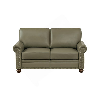Fauteuil de salon en similicuir taupe