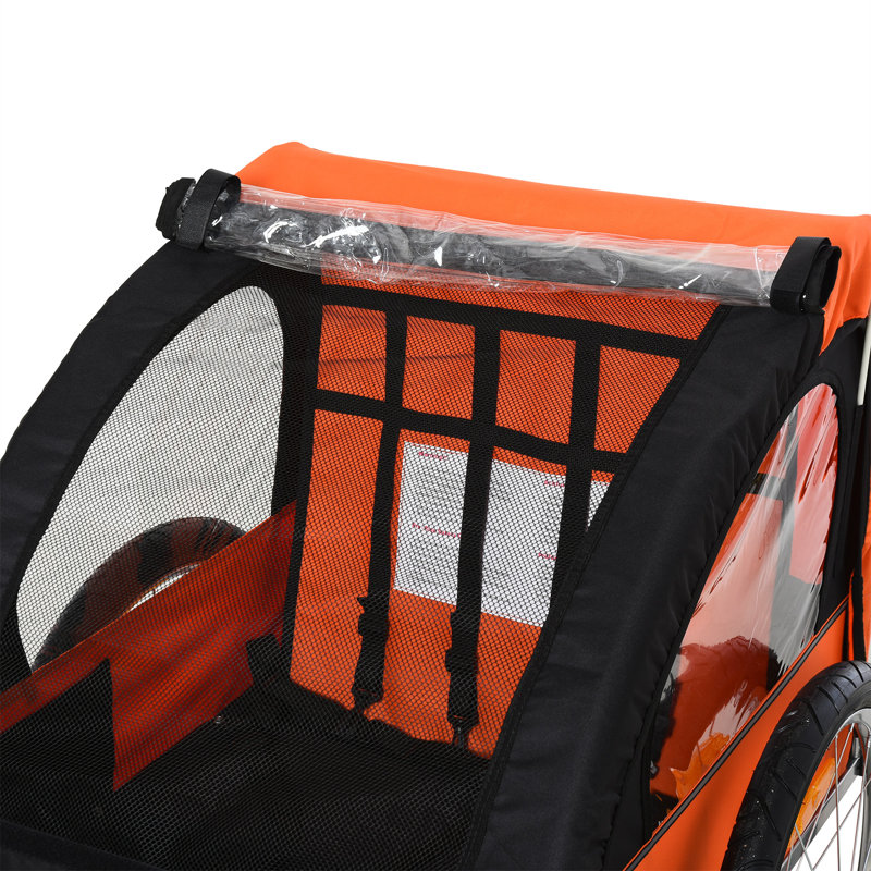 Rodulf Zoomie Kids Push/Pull Ride On, Orange