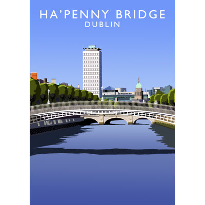 HaPenny Bridge by Richard O'Neil - Print