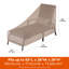 Chalet Heavy Duty Patio Chaise Lounge Cover