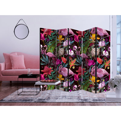 Vretsia 172 cm H Solid Wood Folding Room Divider