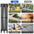 10x10 Heavy Duty Pop up Canopy Tent with 4 Removable Sidewalls-111705046