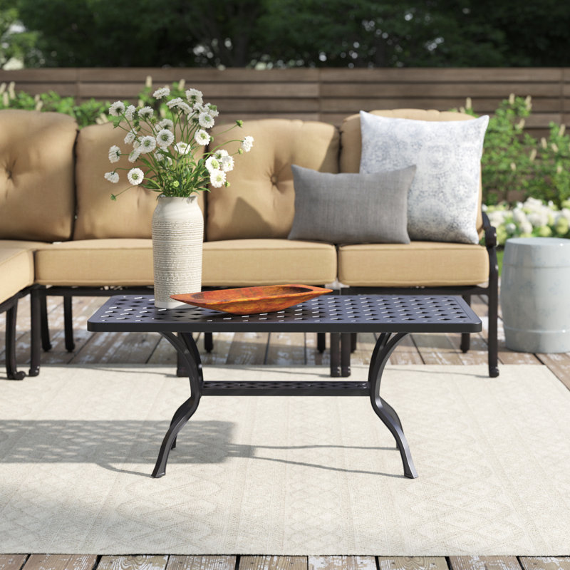 Carterton 21" X 42" Rectangular Coffee Table