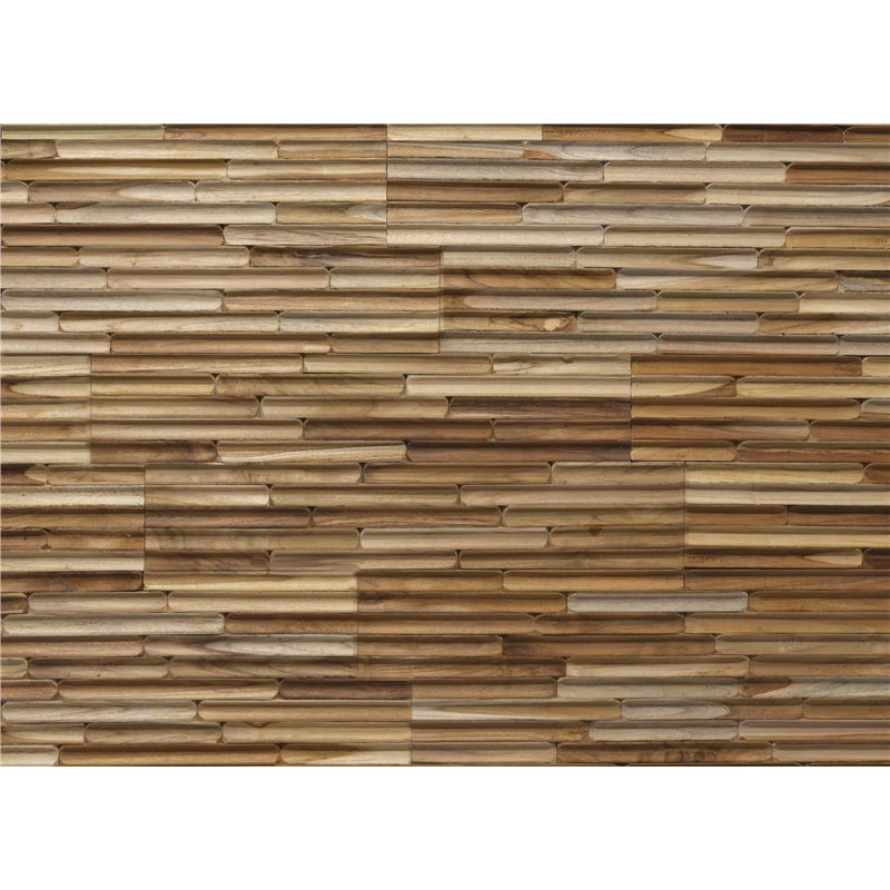 50 cm Reclaimed Wood Wall Paneling in Natural (10-pack)