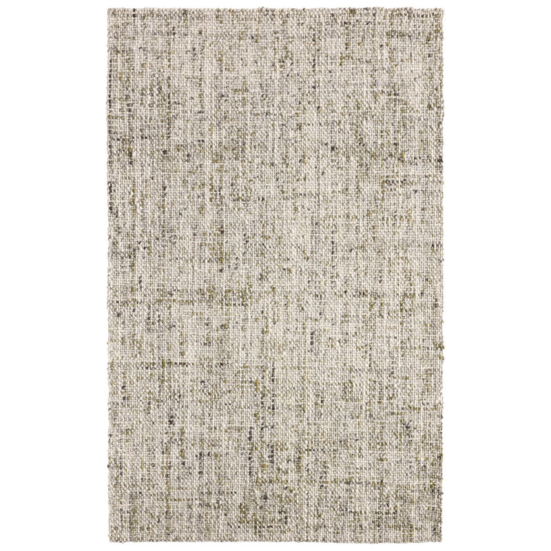 Tapis Jaipur Living Season tissé à la main, uni/texturé, vert (259 cm x 351 cm), Rectangle 8 pi 6 po x 11 pi 6 po